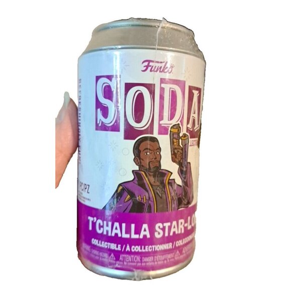3 NEW Funko Soda Marvel T'Challa Star-Lord Frost Giant Loki Spider-Man UNOPENED - Picture 2 of 6